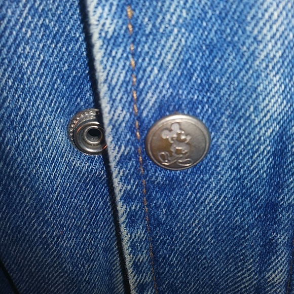 MICKEY MOUSE DISNEY JEAN COAT #1 - Picture 4 of 8